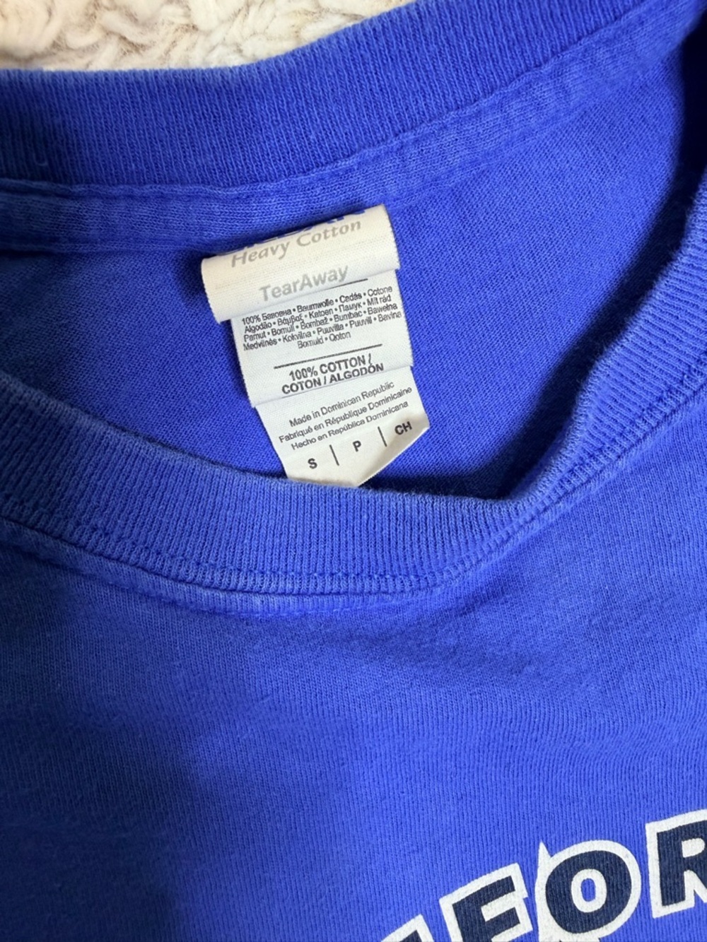Cali All Stars practice shirt. Royal Blue Graphic Tee - Picture 3 of 3
